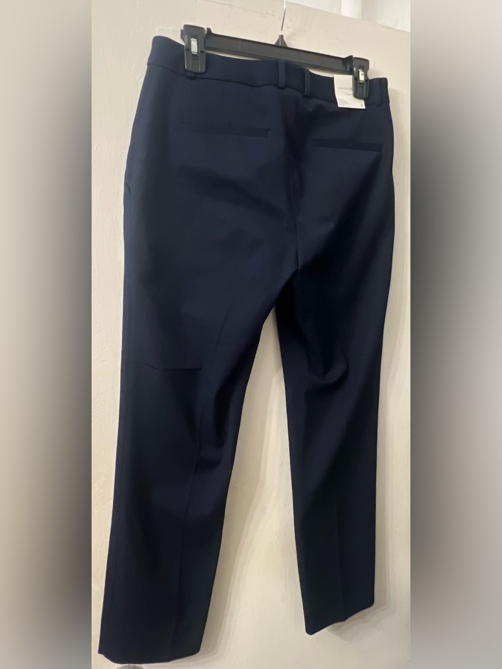 Banana Republic Navy Sloan Slim High-Rise Petite Pants
